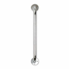 McKesson Brand Wall Grab Bar, Chrome Finish, Knurled Steel MK