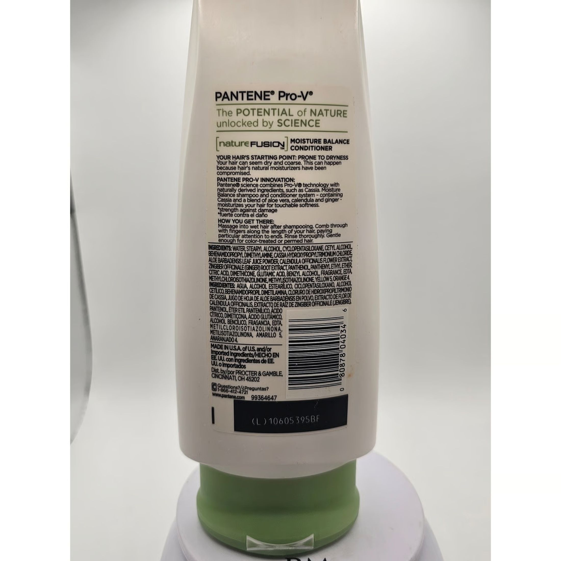 Pantene Pro-V Nature Fusion Moisture Balance Conditioner 12.6 Oz