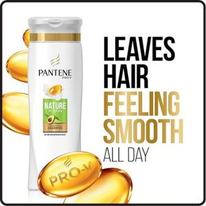 Pantene Pro V Nature Fusion Smoothing Shampoo With Avocado Oil, 12.6 Fl Oz