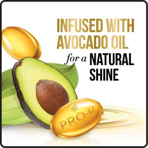 Pantene Pro-V Nature Fusion Smoothing Conditioner With Avocado Oil, 12.0 Fl Oz