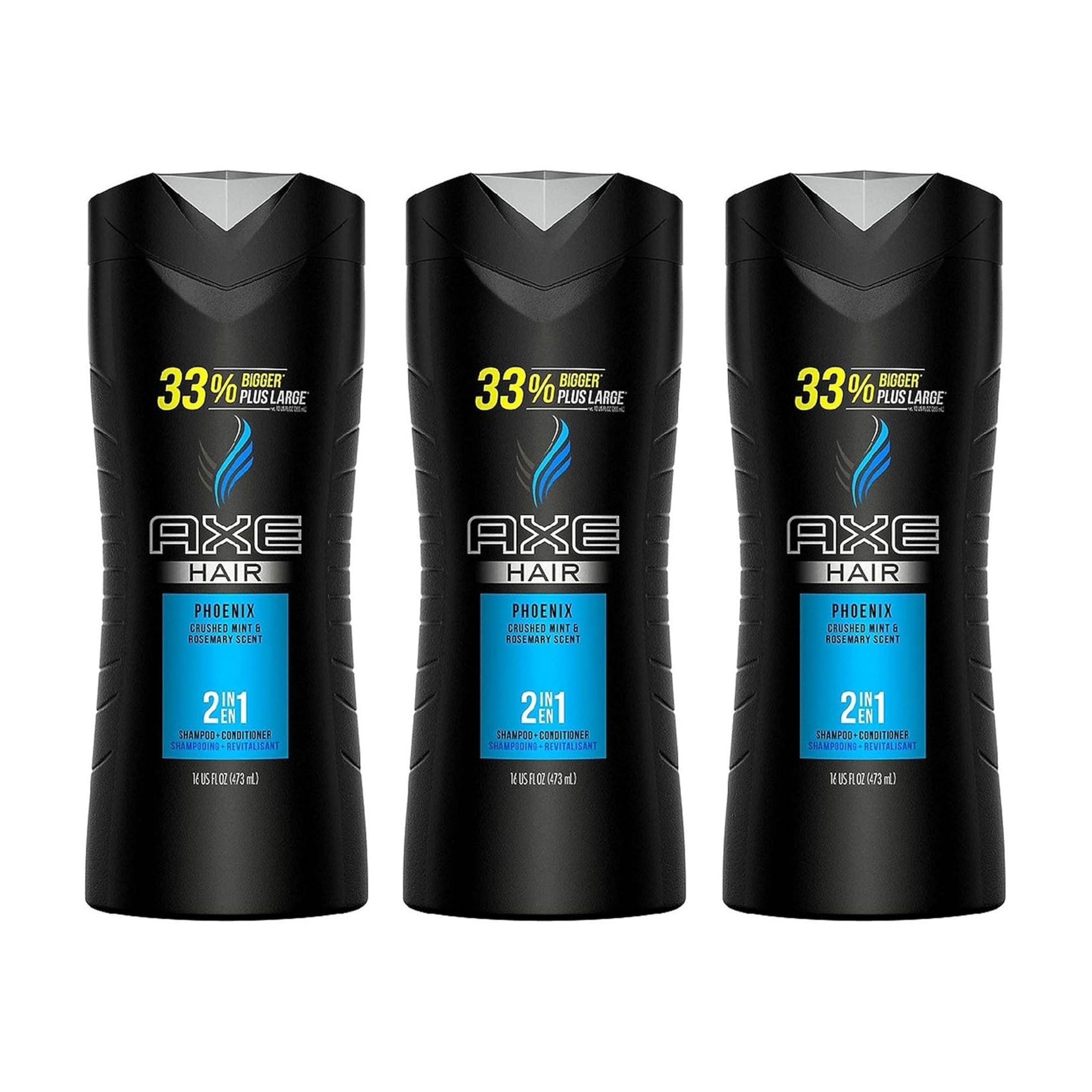 AXE Dual 2 In 1 Shampoo + Conditioner 12 Fl. Oz. Bottle