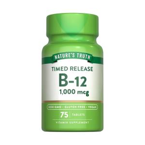 Nature's Truth Vitamin B-12 1000Mcg Time Release Tablets