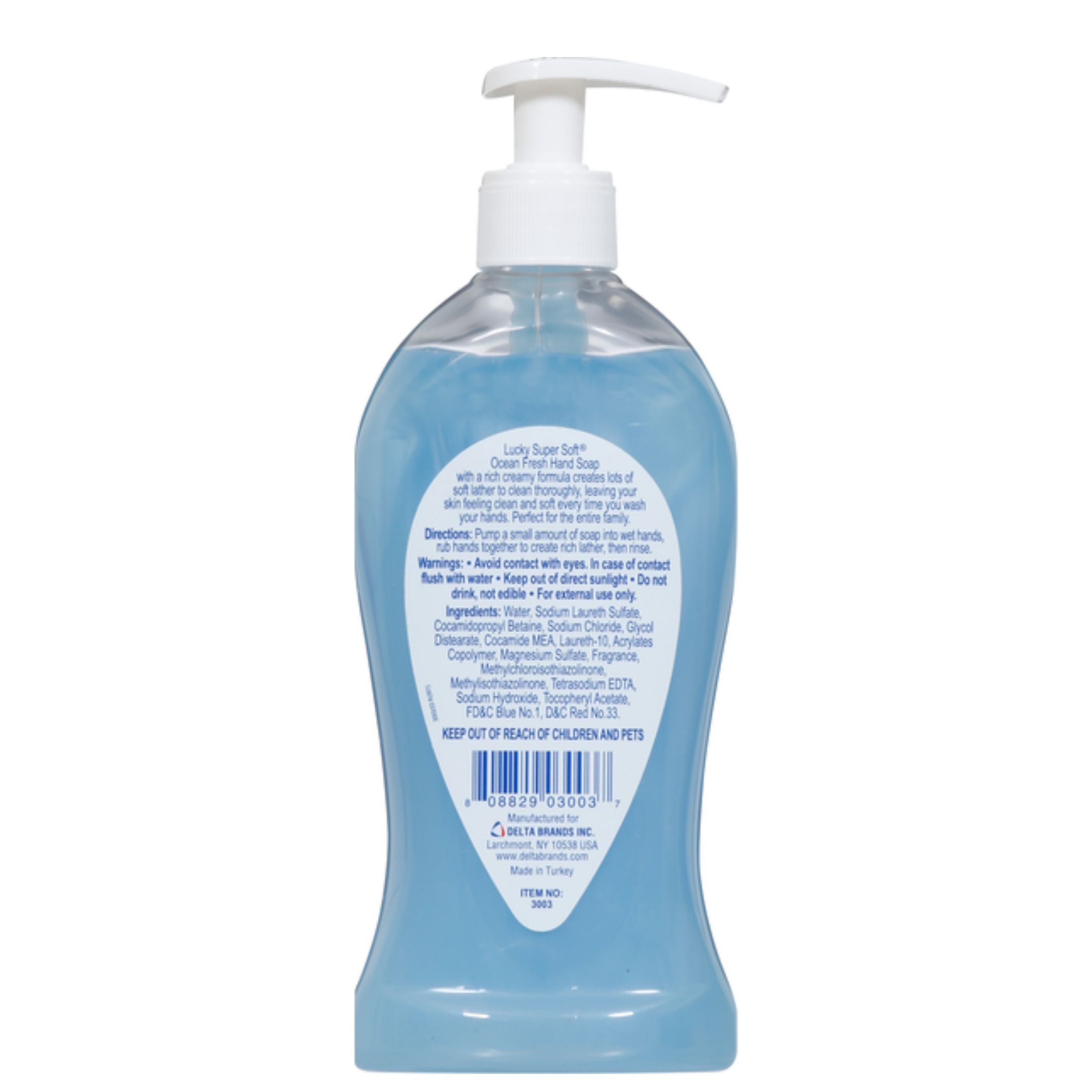 Lucky Super Soft Ocean Fresh Hand Soap 13.5 Fl Oz