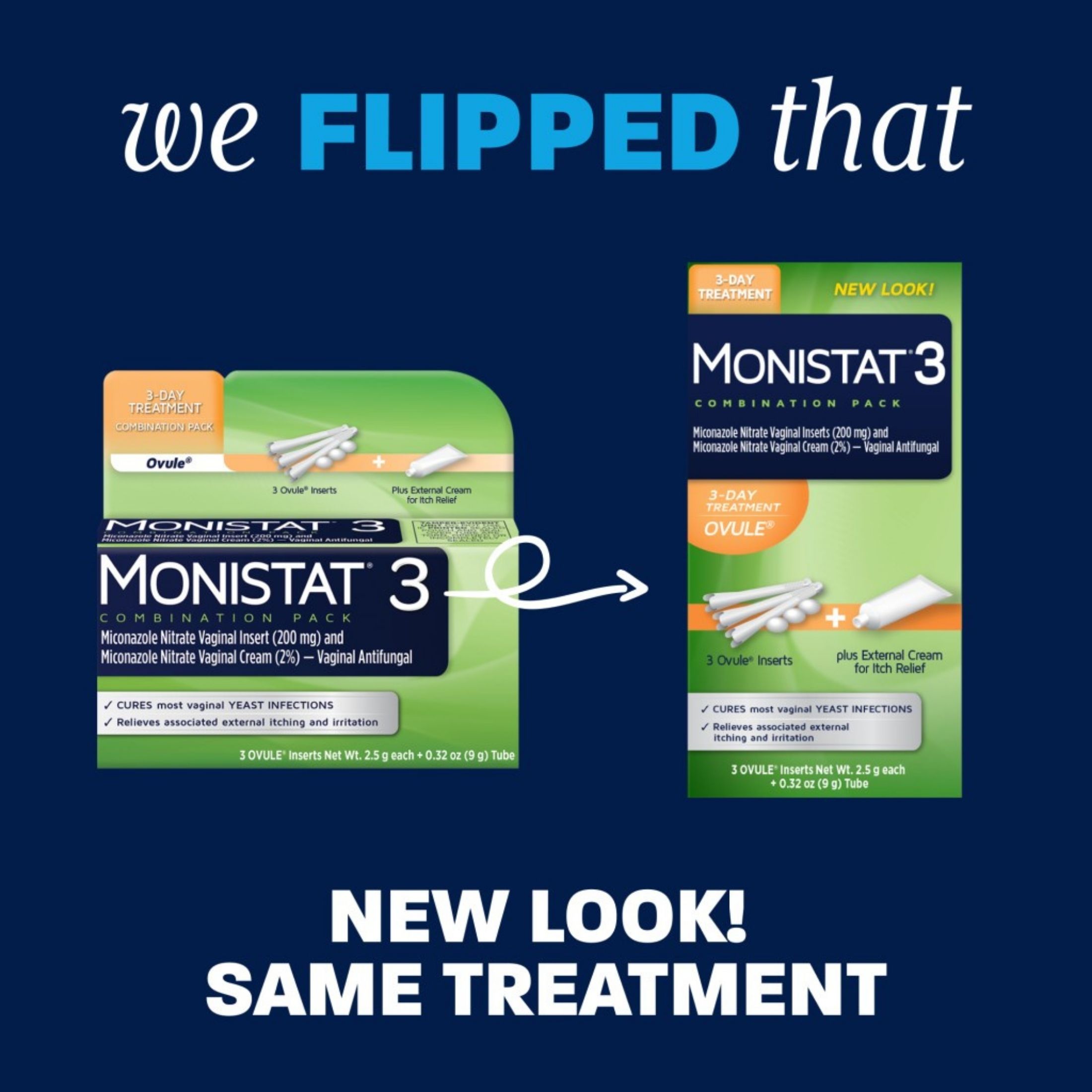 Monistat Suppository, 3-Day Treatment, Combination Pack