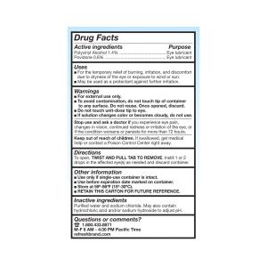 Refresh Classic Lubricant Eye Drops Single-Use Containers