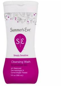 Summer's Eve Cleansing Wash For Sensitive Skin Simply - 9 Oz