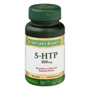 Nature's Bounty 5-HTP, 100 Mg, Capsules