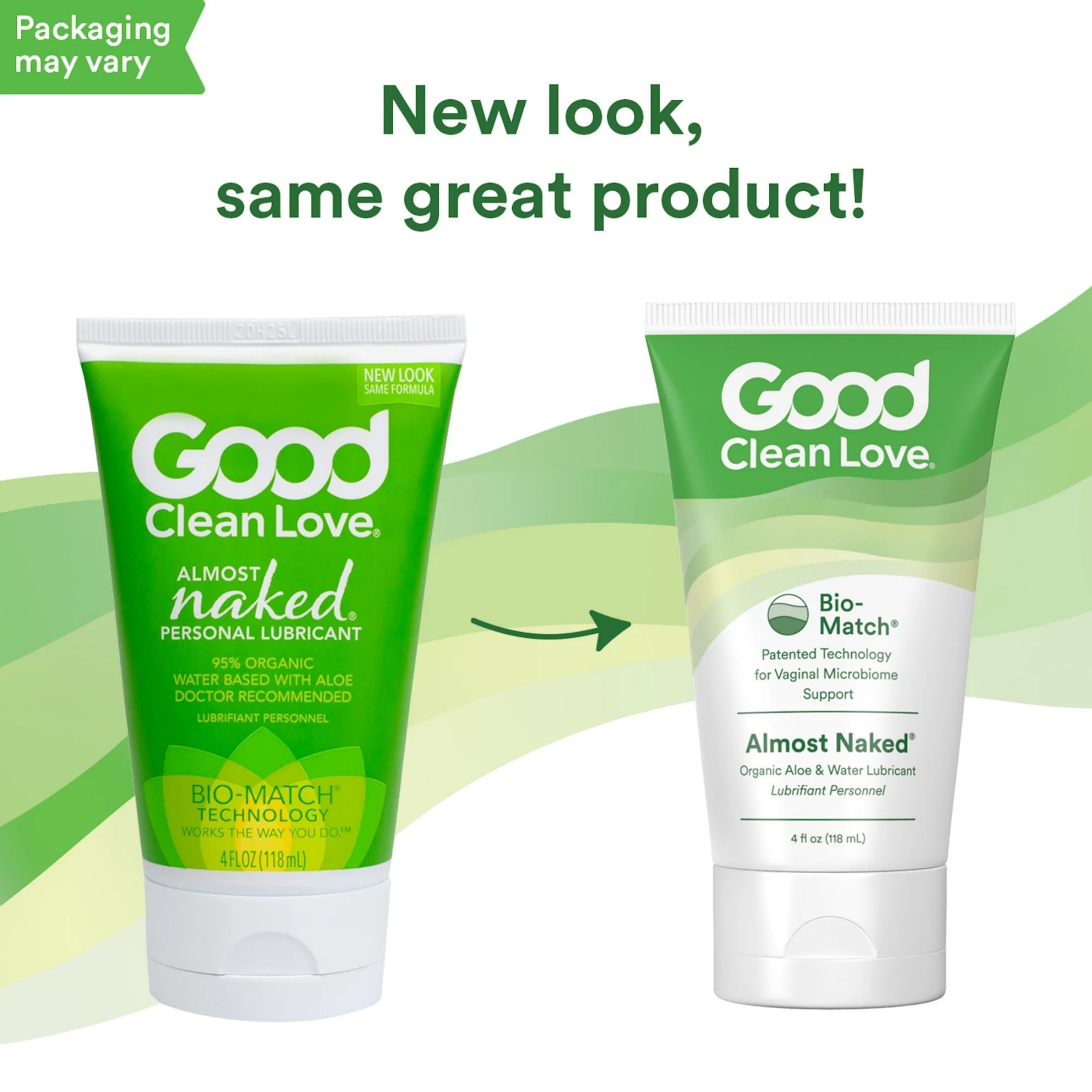 Good Clean Love Almost Naked Organic Personal Lubricant, 4 Fl Oz
