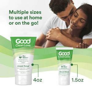 Good Clean Love Almost Naked Organic Personal Lubricant, 4 Fl Oz