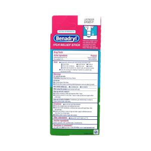 Benadryl Itch Relief Stick, Extra Strength 0.47 Fl Oz