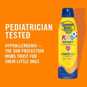 Banana Boat Kids Free Continuous Spray Sunscreen SPF 50+, 6 Oz