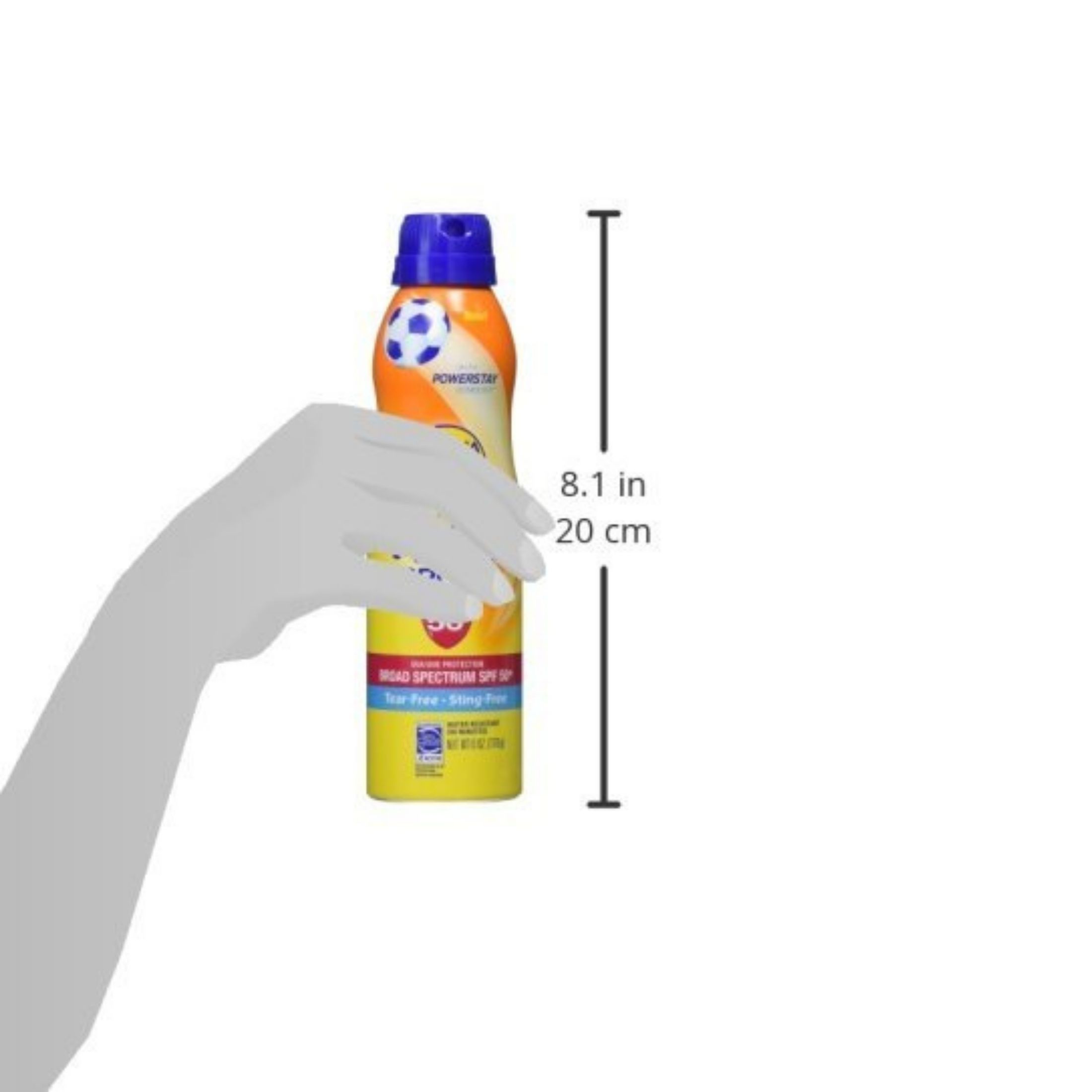 Banana Boat Kids Free Continuous Spray Sunscreen SPF 50+, 6 Oz
