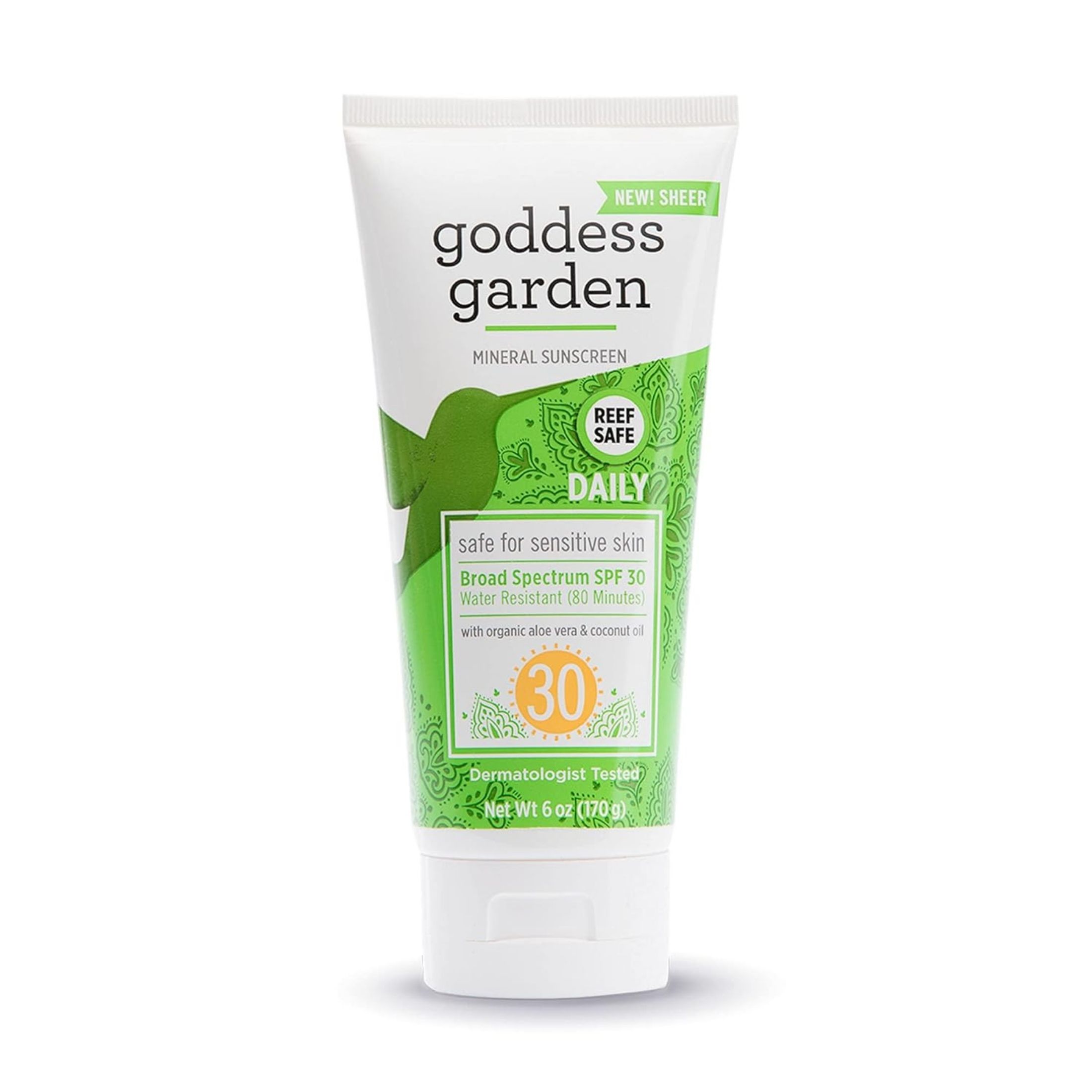 Goddess Garden Everyday Natural Sunscreen Lotion SPF 30, 3.4 Oz