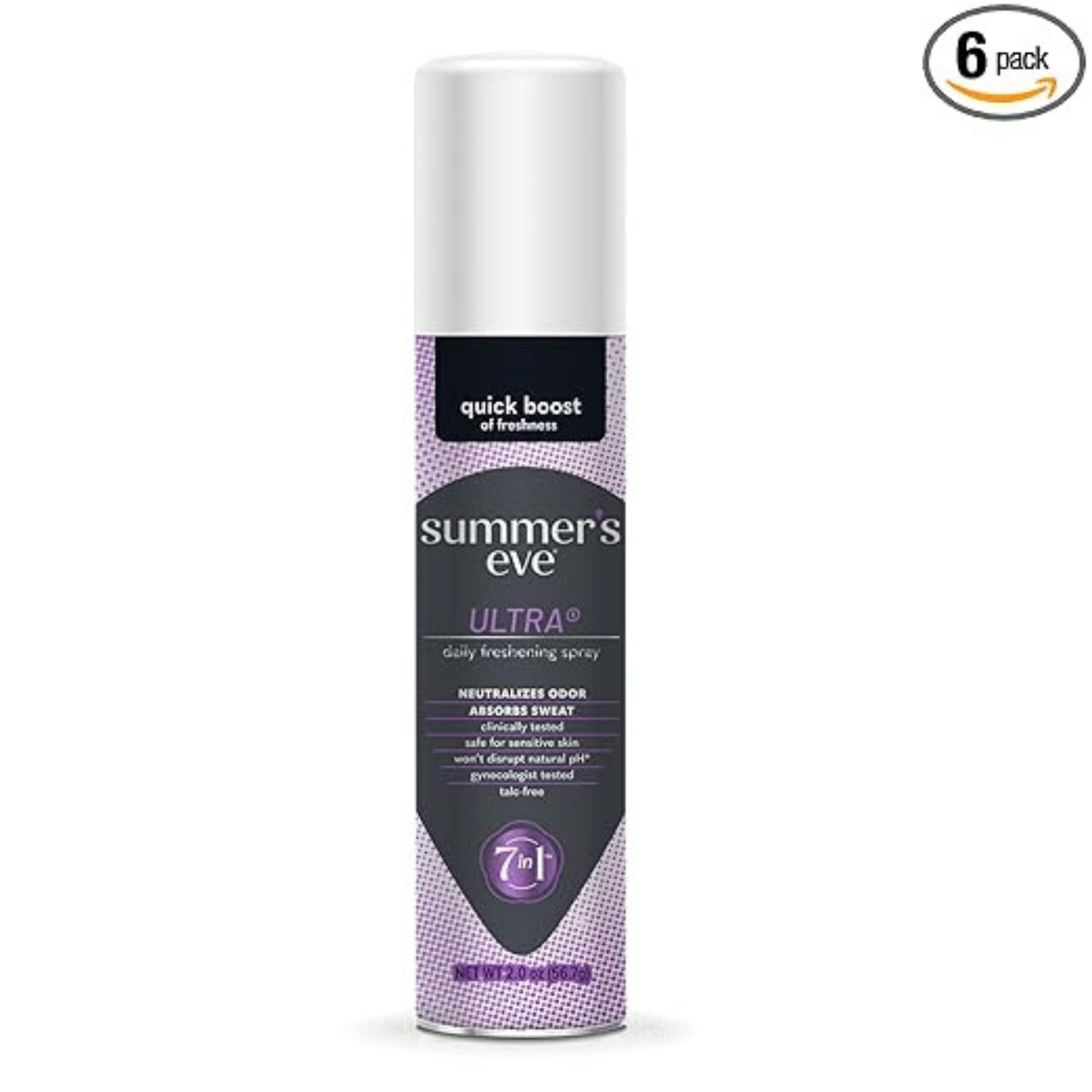Summer's Eve Daily Freshening Spray, Ultra, 7 In 1 2 Oz