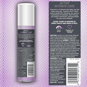Summer's Eve Daily Freshening Spray, Ultra, 7 In 1 2 Oz
