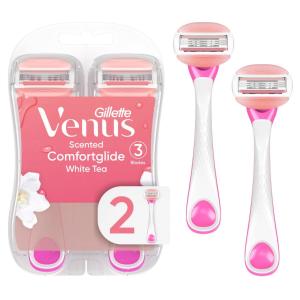 Gillette Venus Comfort Glide White Tea Scented Women's Disposable Razor