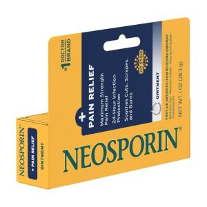 Neosporin Plus Pain Relief, Maximum Strength Antibiotic Cream -1.0oz