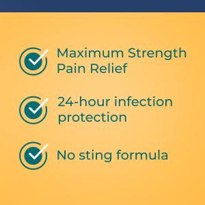 Neosporin Plus Pain Relief, Maximum Strength Antibiotic Cream -1.0oz