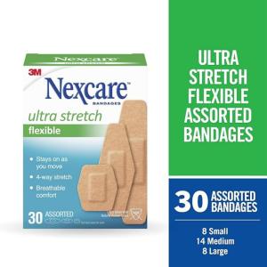 Nexcare Soft 'n Flex Bandages, Natural Feel, Assorted