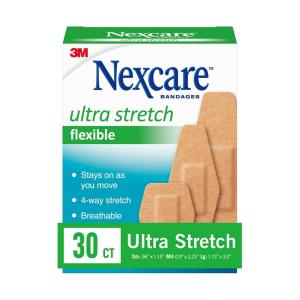 Nexcare Soft 'n Flex Bandages, Natural Feel, Assorted