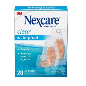 Nexcare Waterproof Bandages - Clear - Assorted Sizes
