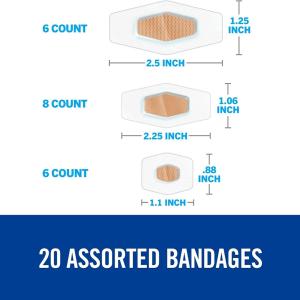 Nexcare Waterproof Bandages - Clear - Assorted Sizes