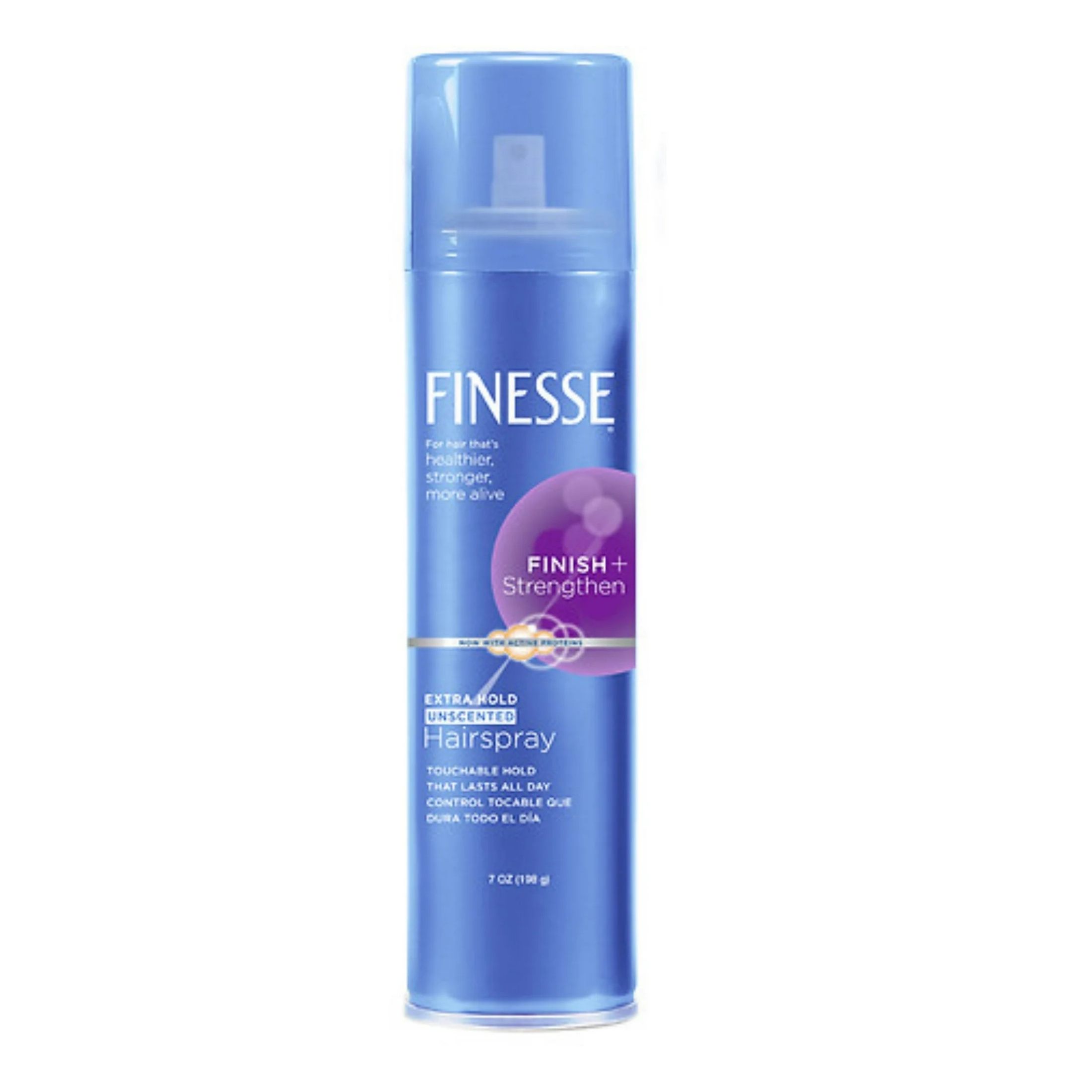Finesse Aerosol Extra Hold Unscented Hair Spray 7 Oz