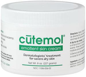Cutemol Emoliente De La Piel Crema 8 Oz