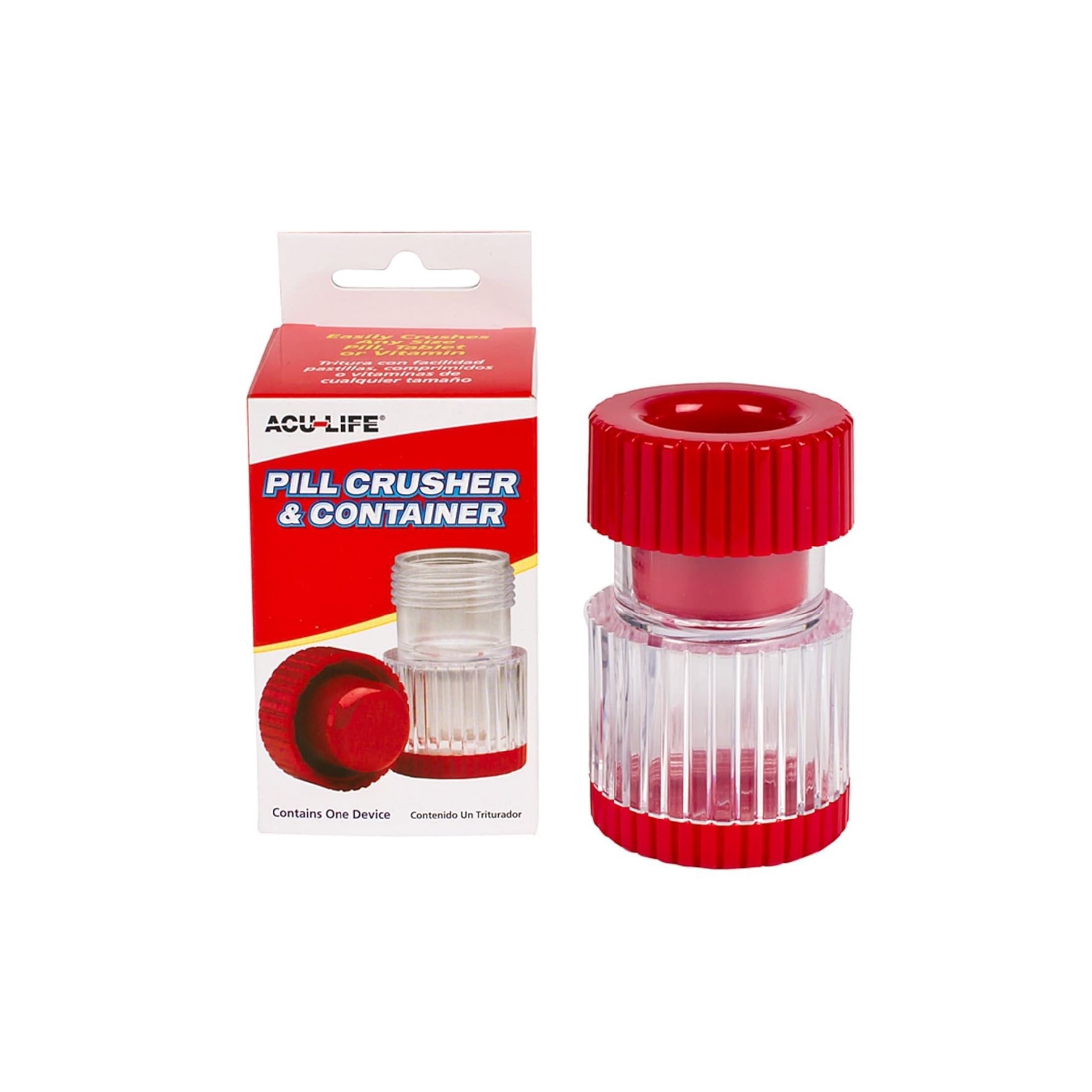 Aculife Pill Crusher And Container