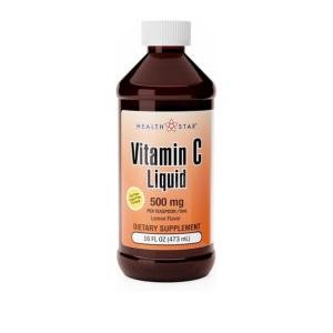 GeriCare Vitamin C Liquid 500 Mg Tasty Orange Flavor