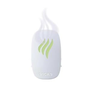 Vicks Advanced Soothing Vapors Mini Waterless Vaporizer With Nightlight