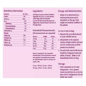 Nutricia Super Soluble Duocal Powder, Unflavored 14 Oz