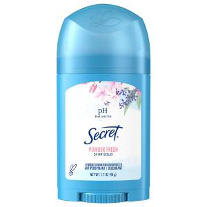 Secret Powder Fresh Wide Solid Deodorant 1.70 Oz