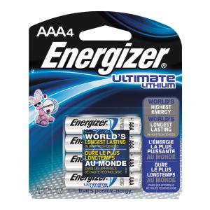 Energizer Ultimate Batteries, Lithium, AAA