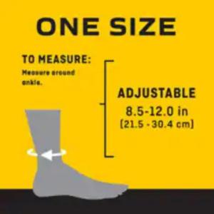 Futuro Therapeutic Arch Support Foot Brace, Black, Adjustable