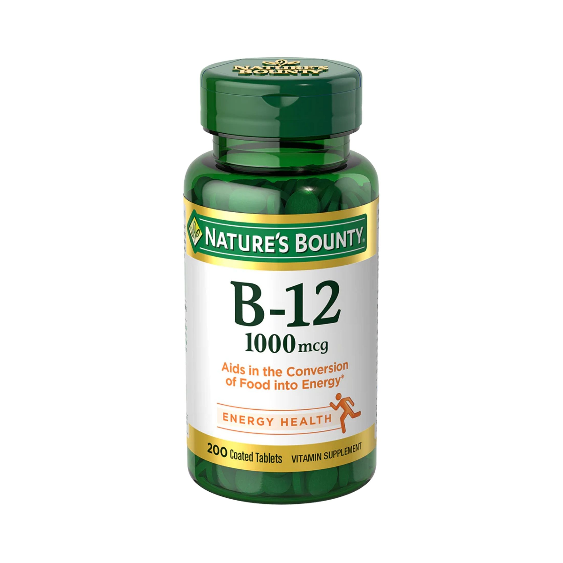 Nature's Bounty Vitamin B-12, 1000 Mcg, Coated Tablets