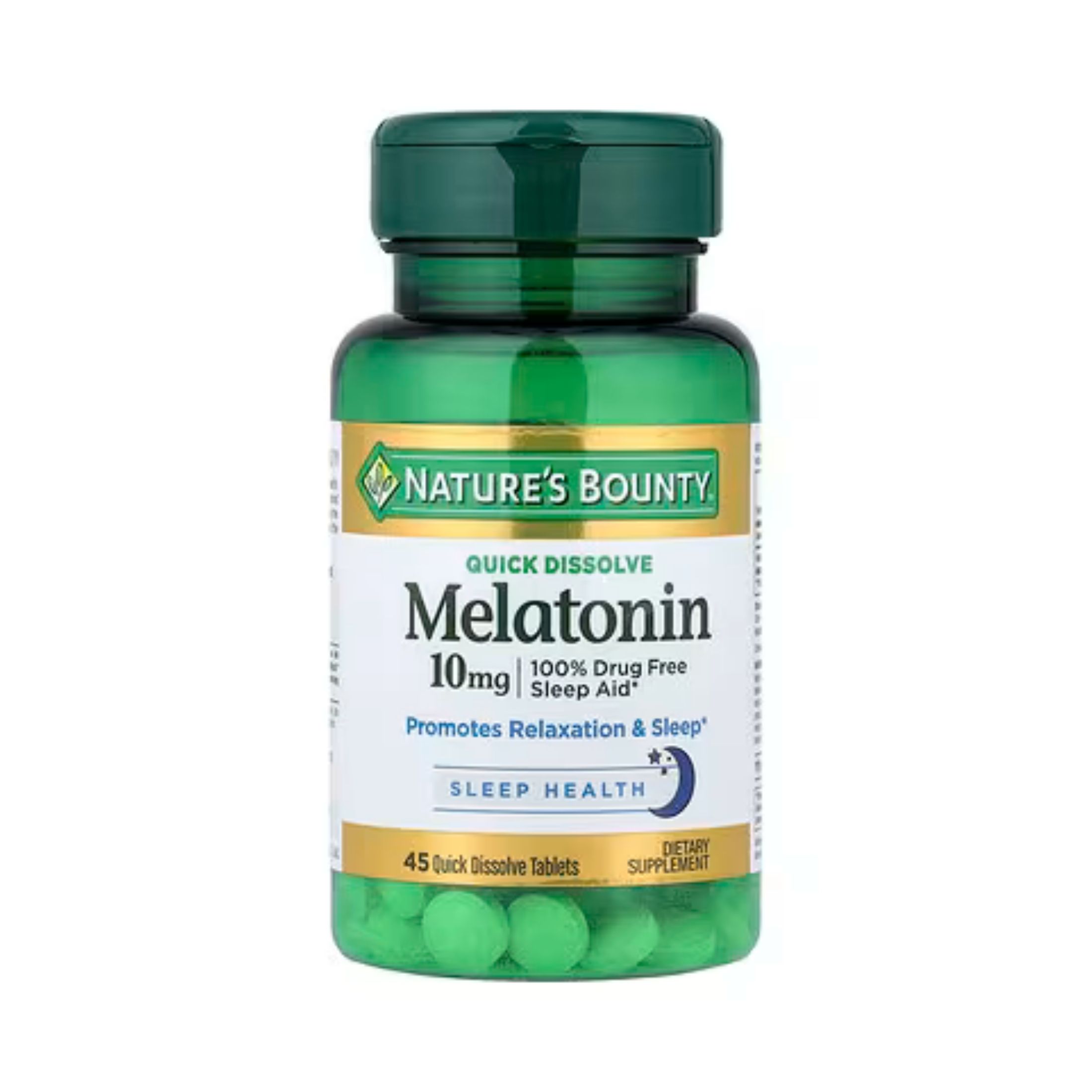 Nature's Bounty Melatonin, 10 Mg, Quick Dissolve Tablets