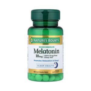 Nature's Bounty Melatonin, 10 Mg, Quick Dissolve Tablets