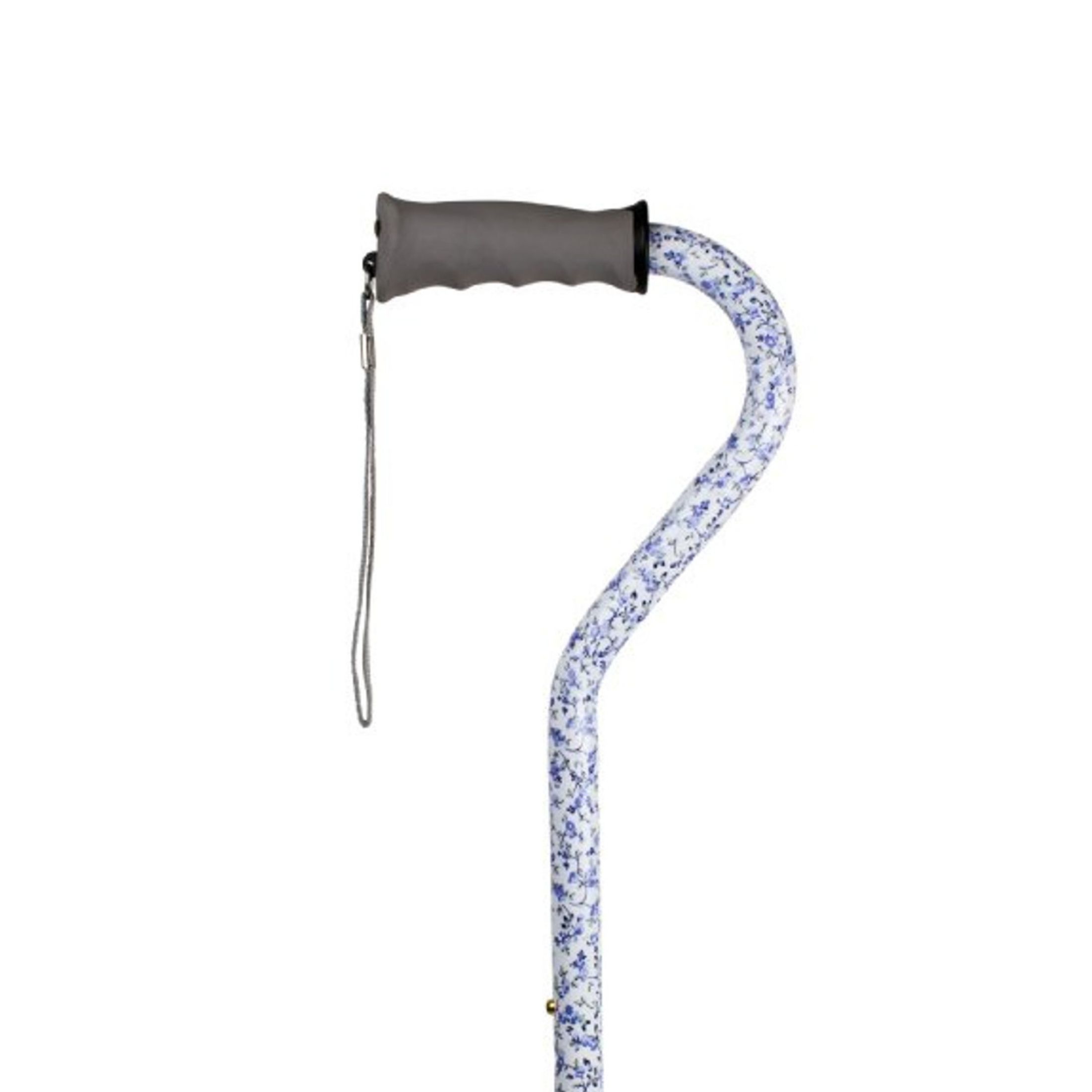 Carex Ergo Offset Cane Blueower