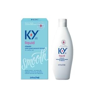 K-Y Personal Lubricant, Smooth, Classic, Liquid 2.4 Fl Oz
