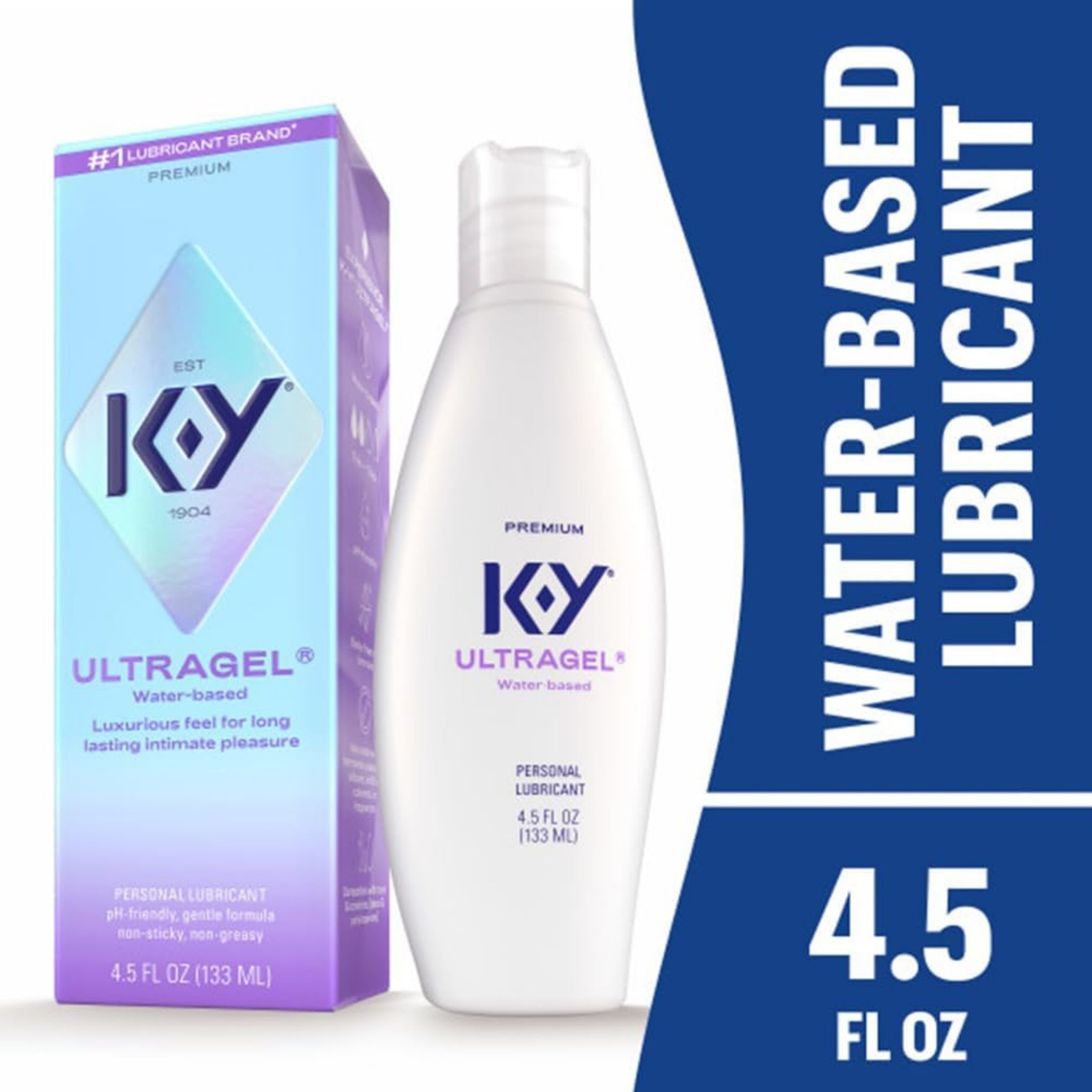Rb Health Us Llc K-Y Ultragel Personal Water Based Lubricant Gel - 4.5 Oz