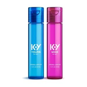 K-Y Yours + Mine Couples Personal Lubricants - 3 Oz