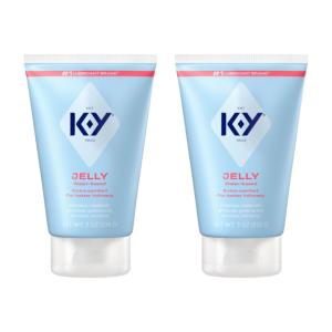 K-Y Jelly Classic Water-Based Personal Lubricant For Wetter Sex 2 Oz