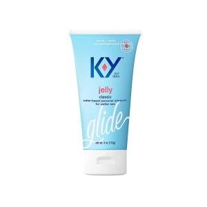 K-Y Jelly Classic Water-Based Personal Lubricant For Wetter Sex 4 Oz
