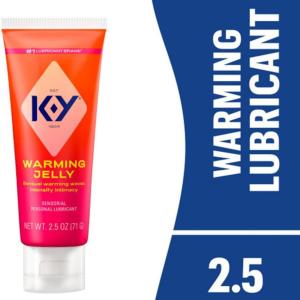 K-Y Personal Lubricant, Warming, Jelly 2.5 Oz