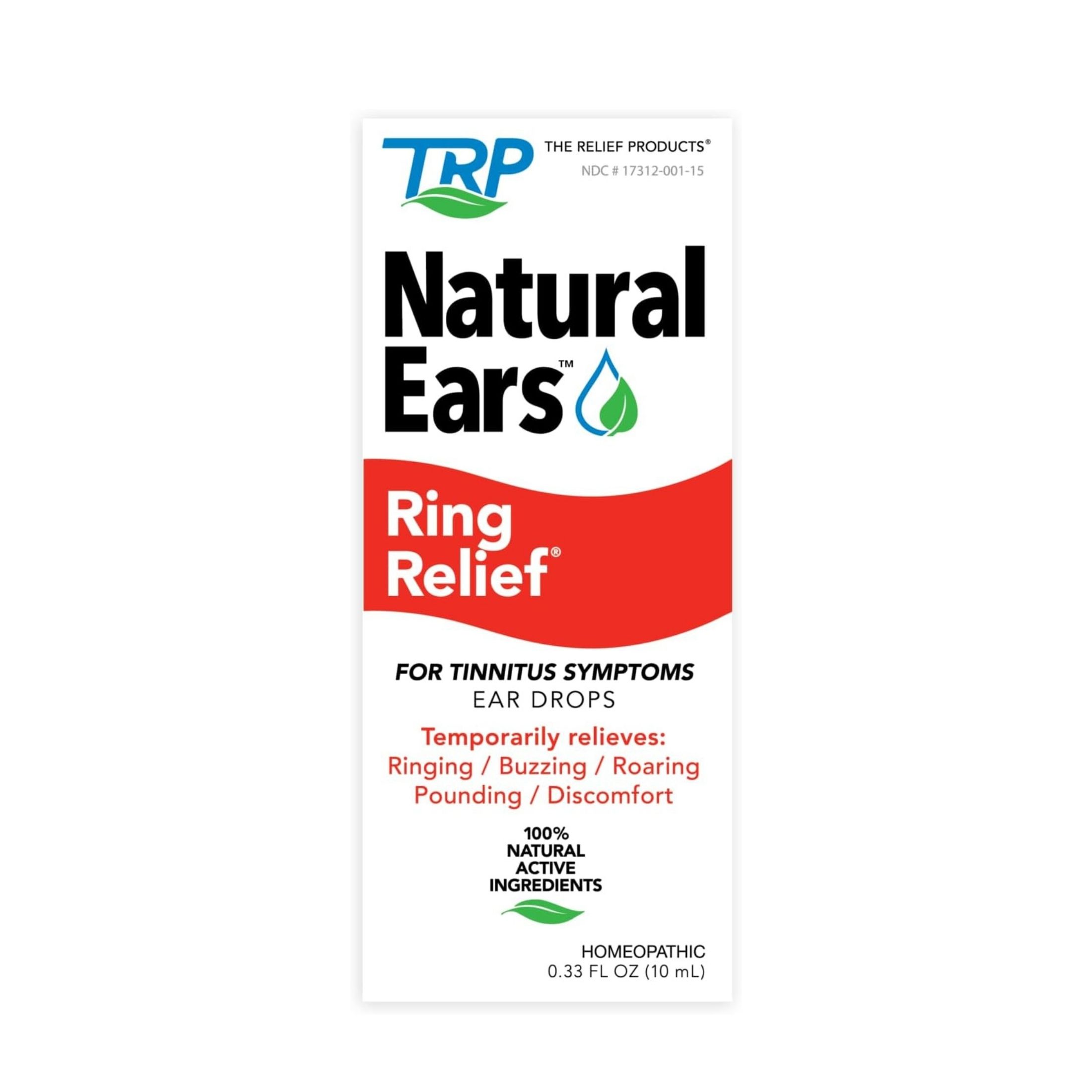 TRP The Relief Products Ring Ear Drops 0.33 Oz