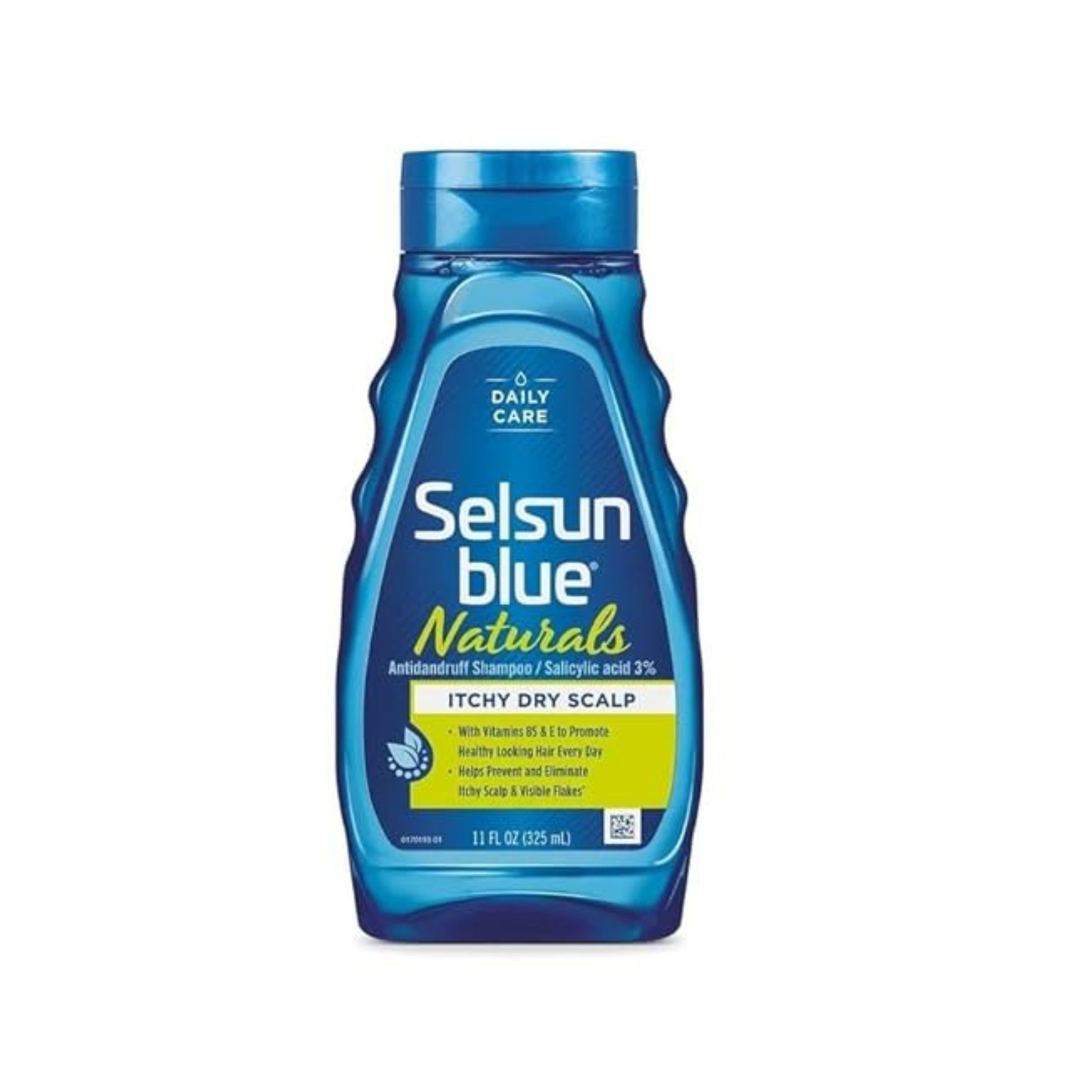 Selsun Blue Naturals Dandruff Shampoo, Itchy Dry Scalp - 11 Fl Oz