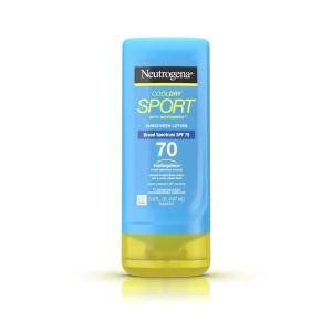 Neutrogena CoolDry Sport Sunscreen Lotion Broad Spectrum - SPF 70 - 5oz