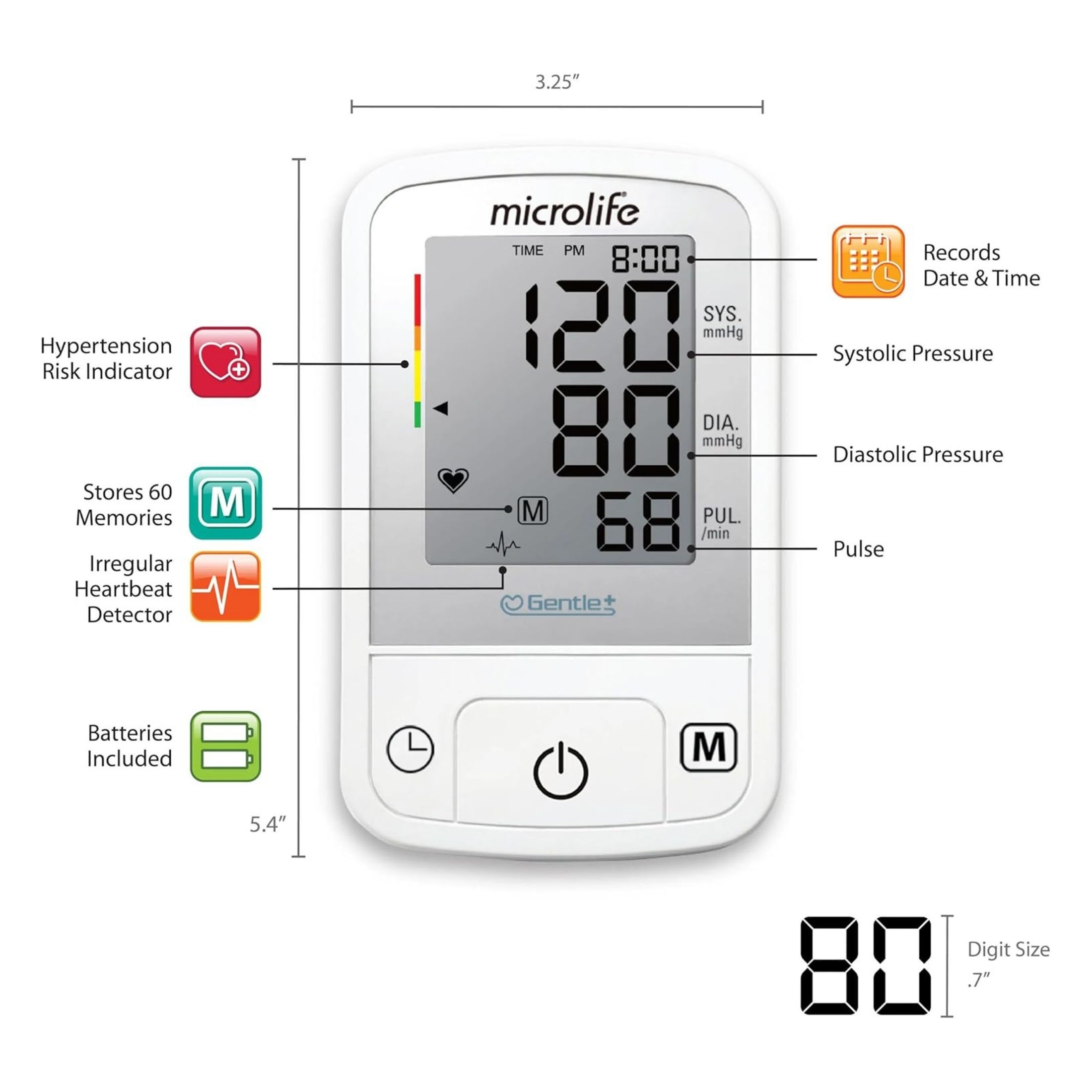 Microlife BPM 2 Advanced Blood Pressure Monitor