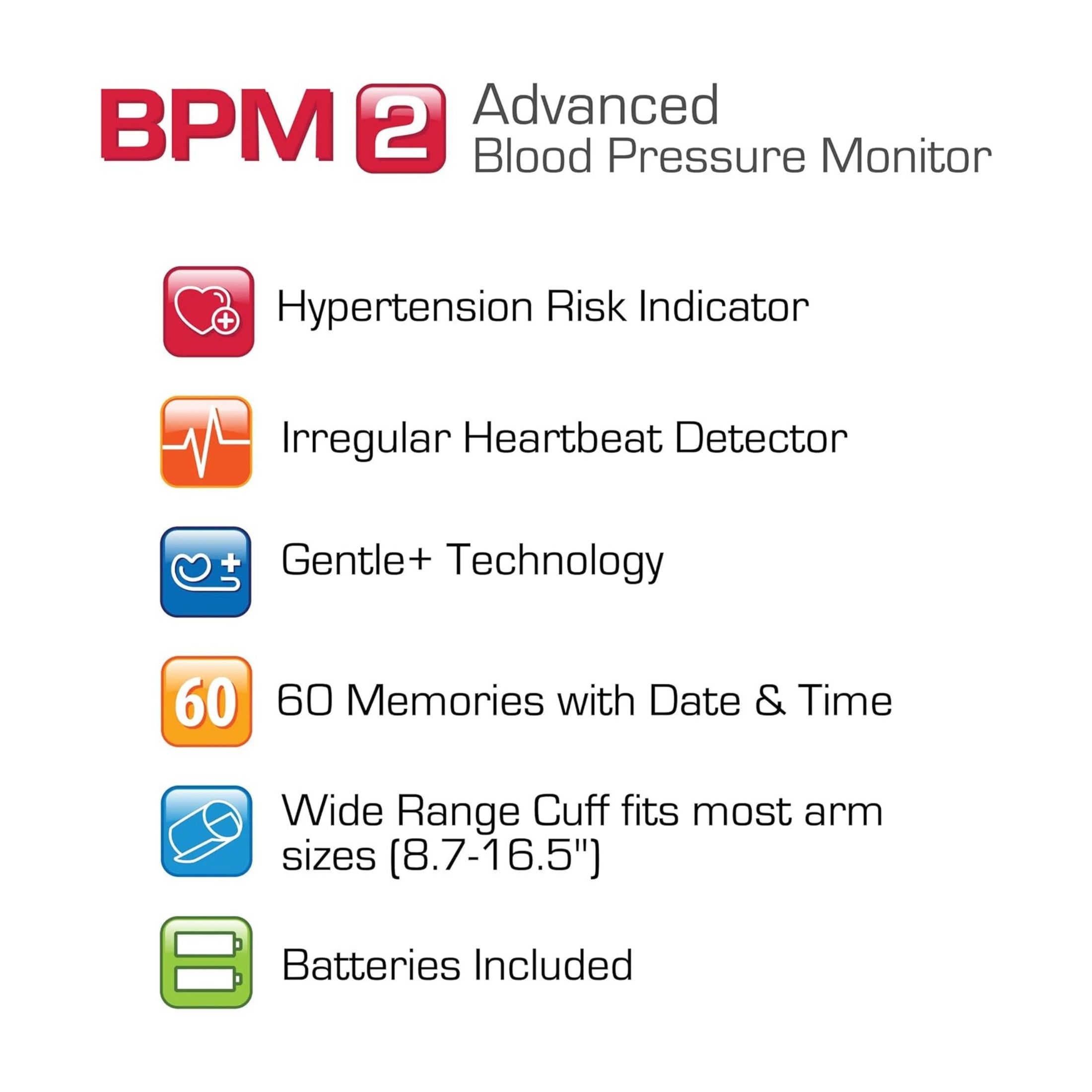 Microlife BPM 2 Advanced Blood Pressure Monitor